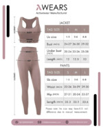 Customized Seamless Active Wear Gym Yoga Bra & Women Leggings - Image 2