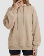 Women’s Oversized Fleece Sweatshirt Hoodie LW-016