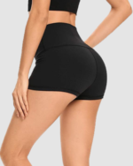 Women High-Waist Tummy Control Workout Shorts LW-014 - Image 2