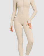Winter Warm Zip-Up Jumpsuit LW-008 - Image 2