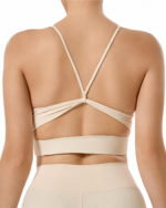 Cross Waist Leggings & U-Neck Sports Bra LW-002 - Image 2