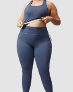 Plus Size High-Waist Butt-Lift Yoga Set LW-018 - Image 3