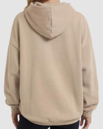 Women’s Oversized Fleece Sweatshirt Hoodie LW-016 - Image 3