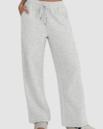 Women’s High-Waist Wide-Leg Sweatpants LW-011 - Image 3