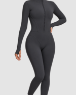 Winter Warm Zip-Up Jumpsuit LW-008 - Image 3