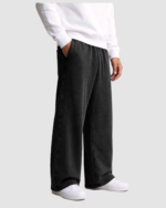Men’s Cotton Baggy Wide-Leg Sweatpants LW-007 - Image 3