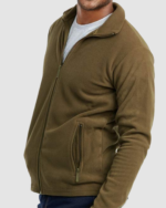 Men's Full-Zip Polar Fleece Jacket LW-004 - Image 3