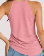 Women’s High Neck Halter Summer Tank Top LW-017 - Image 4