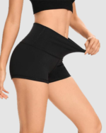 Women High-Waist Tummy Control Workout Shorts LW-014 - Image 4