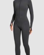 Winter Warm Zip-Up Jumpsuit LW-008 - Image 4