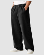 Men’s Cotton Baggy Wide-Leg Sweatpants LW-007 - Image 4