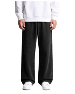 Men’s Cotton Baggy Wide-Leg Sweatpants LW-007