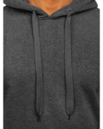 Men's Fleece Pullover Hoodie Drawstring Hooded Sweatshirt Kangaroo Pocket LW-006 - Image 3