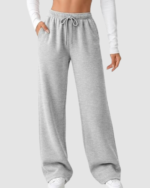 Women’s Fleece Straight-Leg Sweatpants LW-032