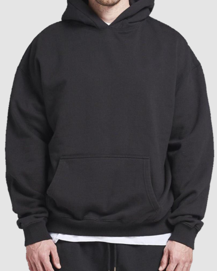 Oversized Cotton Fleece Hoodie LW-021