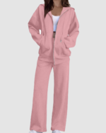 Women’s 2-Piece Full-Zip Hoodie & Sweatpants Set LW-022