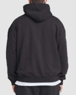 Oversized Cotton Fleece Hoodie LW-021 - Image 2