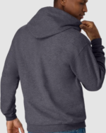 Men’s Full-Zip Fleece Hoodie LW-027 - Image 3
