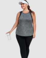 Plus Size Mesh Workout Suit LW-047 - Image 3