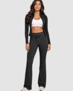 High-Waist Flared Yoga Pants LW-039 - Image 3