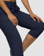 Women's Capri Jogger Sweatpants with Pockets LW-043 - Image 3