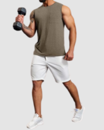 CoreFlex Men's Sleeveless Pocket Shirt LW-048 - Image 4