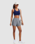 Women's 2-in-1 High-Waisted Running Shorts LW-045 - Image 5